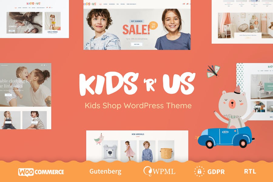283824786-1.jpg Kids R Us - Toy Store and Kids Clothes Shop Theme - Görsel 1