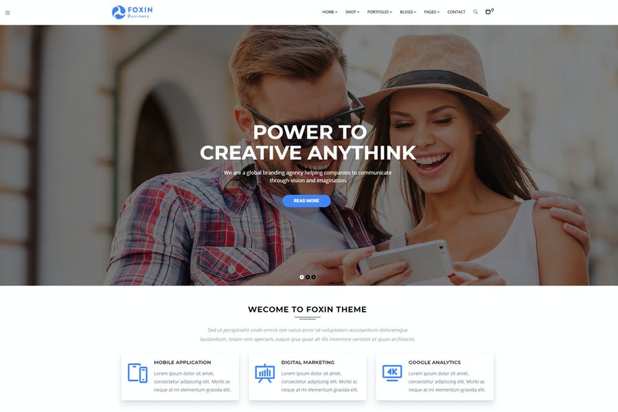 330179518-1.jpg Foxin - Responsive Business WordPress Theme - Görsel 1