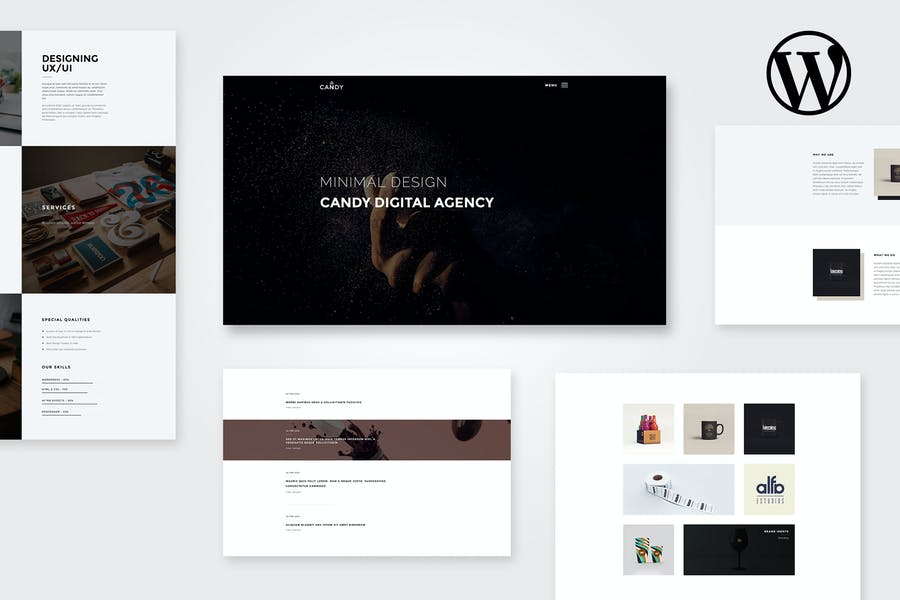 397598875-1.jpg Candy | One & Multi Page WP - Görsel 1