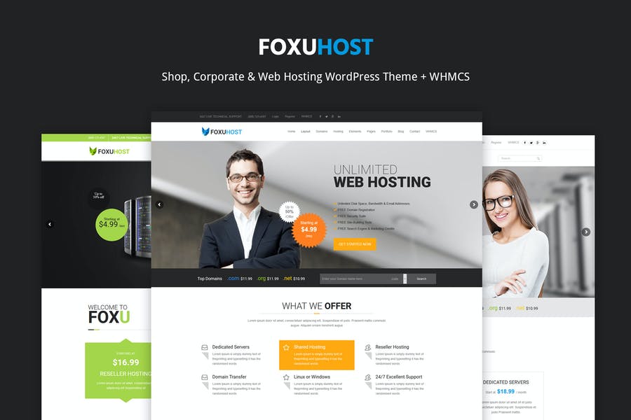 412824429-1.jpg FoxuhHost - Web Hosting WordPress Theme + WHMCS - Görsel 1