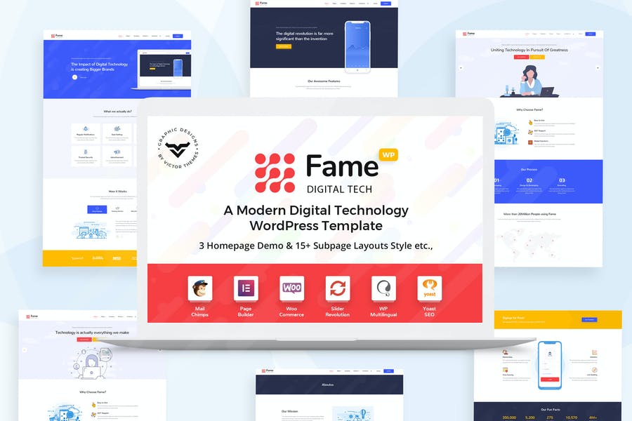 516575616-1.jpg Fame - Digital Technology/Service WordPress Theme - Görsel 1