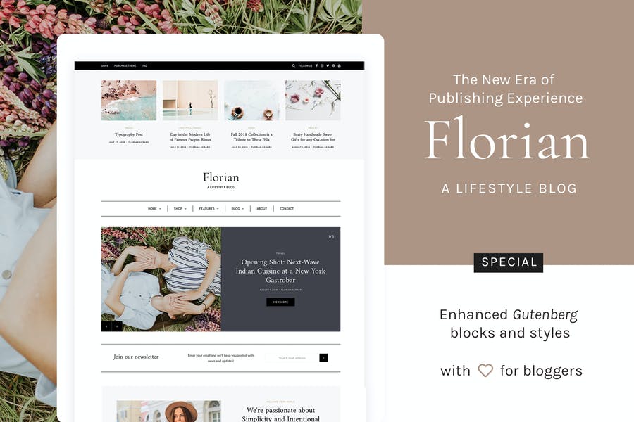 526357130-1.jpg Florian - Responsive Personal WordPress Blog Theme - Görsel 1