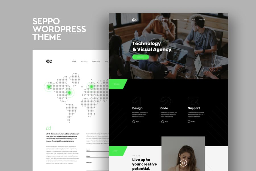552931010-1.jpg Seppo - Corporate One Page WordPress Theme - Görsel 1