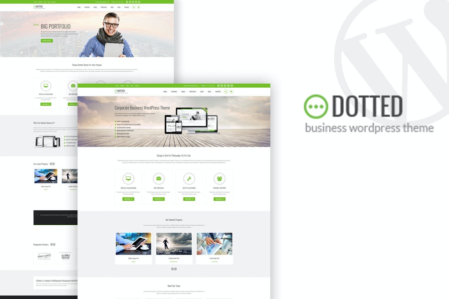 652010237-1.jpg Dotted - Corporate Multipurpose WordPress Theme - Görsel 1