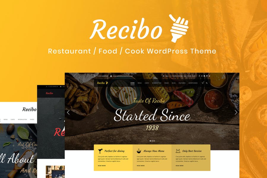 669235501-1.jpg Recibo - Restaurant / Food / Cook WordPress Theme - Görsel 1