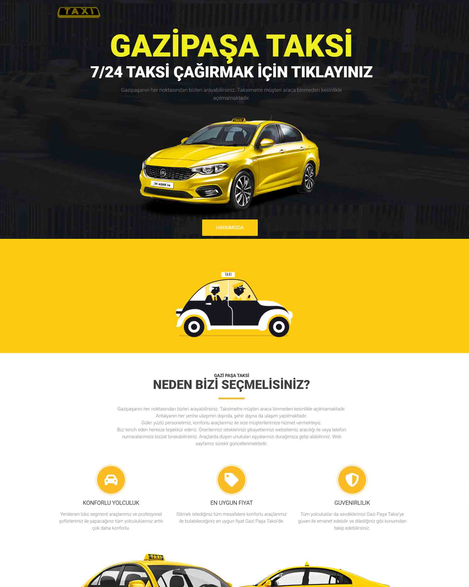 taksi.jpg Hazır Taksi Durağı Web Sitesi - Görsel 1