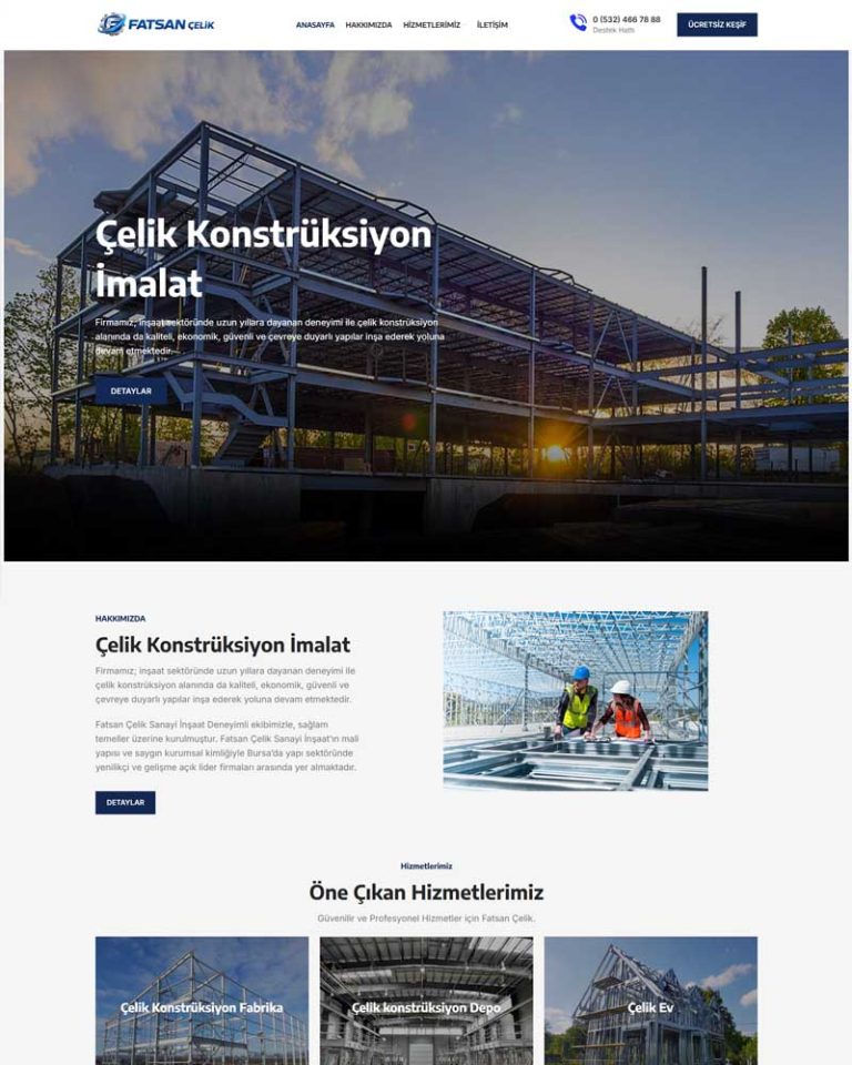 hazır web sitesi omega web tasarım