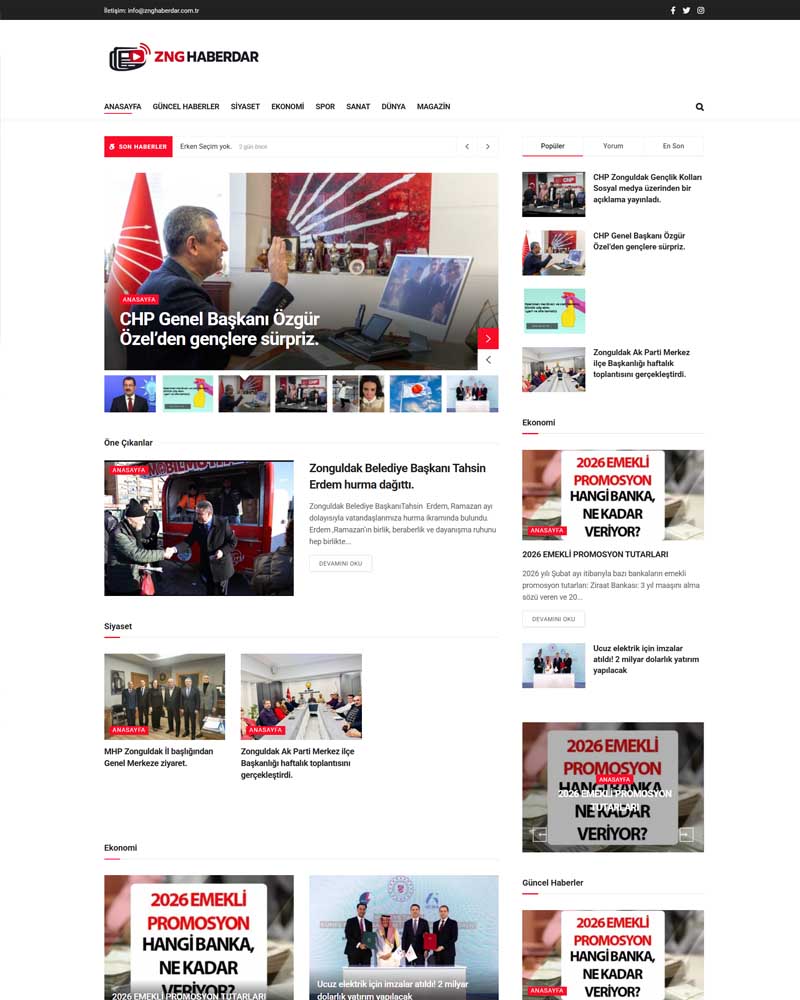 hazir-haber-web-sitesi-tasarimi Hazır Haber Web Sitesi Tasarım v1 - Görsel 1