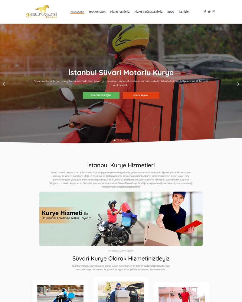 hazir-kurye-web-sitesi Hazır Kurye Web Sitesi - Görsel 1